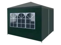 vidaXL Partyzelt 3x3 m Grün