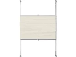 Rollos|Plissees^vidaXL Plissee Faltrollo Rollo Plisseerollo 110x125cm Creme
