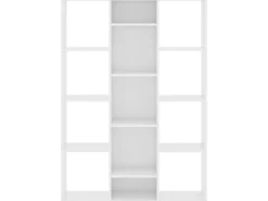 Bücherregale|Wanddekoration^vidaXL Raumteiler/Bücherregal Weiß 100x24x140 cm Holzwerkstoff