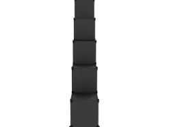 Regale Schwarz^vidaXL Regalsystem mit 15 Würfeln und Türen Schwarz PP 340554