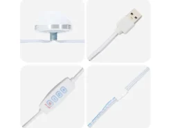 vidaXL Schminktisch mit Regal Schwarz Eichen-Optik 50 x 41 x 140 cm 865128