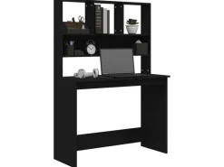 Weitere Regale^vidaXL Schreibtisch mit Regal 102x45x148 cm Holzwerkstoff 823001