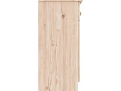 vidaXL Sideboard ALTA 112x35x73 cm Massivholz Kiefer 353937