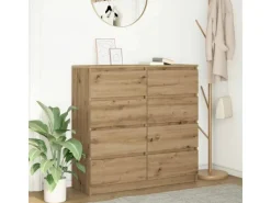 vidaXL Sideboard Artisan-Eiche 100x35x99 cm Holzwerkstoff 3328497