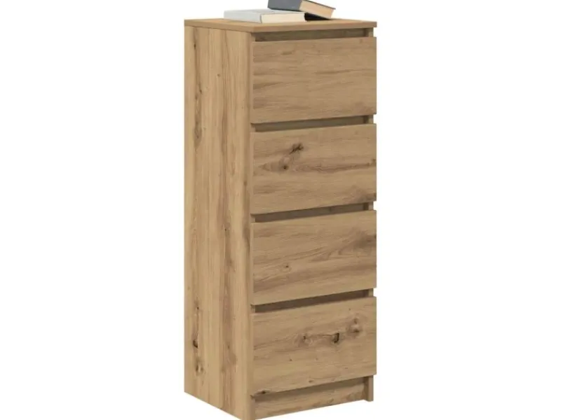 vidaXL Sideboard Artisan-Eiche 37,5x35x99 cm Holzwerkstoff 861705