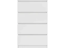 Sideboards^vidaXL Sideboard Hochglanz-Weiß 60x35x98,5 cm Holzwerkstoff 800537