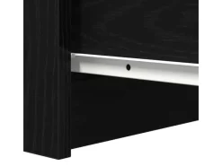 Sideboards^vidaXL Sideboard mit Schubladen Schwarz Eichen-Optik 37,5x35x99 cm 861761