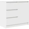 Sideboards|Kommode^vidaXL Sideboard mit Schublade Weiß 71x35x65 cm Holzwerkstoff 861571