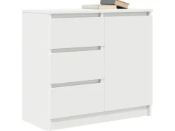 Sideboards|Kommode^vidaXL Sideboard mit Schublade Weiß 71x35x65 cm Holzwerkstoff 861571