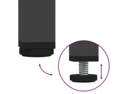 Sideboards|Kommode^vidaXL Sideboard 68x39x58,5 cm Kaltgewalzter Stahl 851292