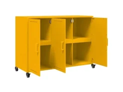 Sideboards|Kommode^vidaXL Sideboard Senf 100,5x39x72 cm Stahl 846683