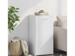 vidaXL Sideboard Weiß 45x42,5x93 cm Holzwerkstoff 846285