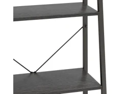 Büroregale^vidaXL Standregal mit 3 Böden Schwarz 56x35x108 cm