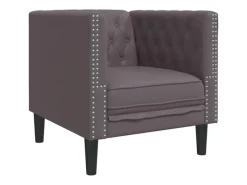 Sofas^vidaXL 3-Tlg Chesterfield-Sofa-Set Kunstleder 3209270