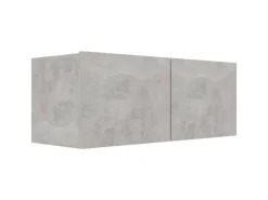 TV-Wände^vidaXL 7-tlg. TV-Schrank-Set Betongrau Holzwerkstoff Modell 12