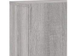 vidaXL 5-Tlg Wohnwand Grau Sonoma Holzwerkstoff 3216494