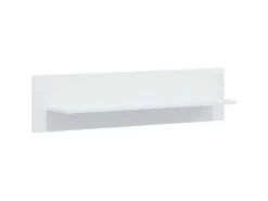 vidaXL 5-Tlg Wohnwand mit LED-Beleuchtung Mattschwarz Holzwerkstoff 3324230