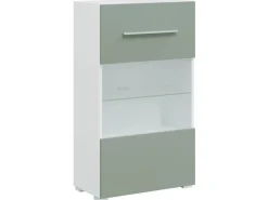 vidaXL 5-Tlg Wohnwand mit LED-Beleuchtung Holzwerkstoff 3324232