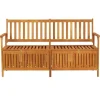 Sitzbänke^vidaXL Truhenbank 148 cm Massivholz Akazie