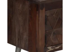 Wohnwände|TV-Wände^vidaXL TV-Schrank Altholz Massiv 140x30x45 cm