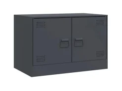 vidaXL TV-Schrank Anthrazit 67x39x44 cm Stahl Modell 3