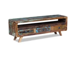 Wohnwände|TV-Wände^vidaXL TV-Schrank mit 3 Schubladen Altholz Massiv