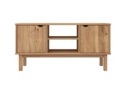 Wohnwände|TV-Wände^vidaXL TV-Schrank OTTA 113,5x43x57 cm Massivholz Kiefür