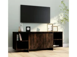 Wohnwände|TV-Wände^vidaXL TV-Schrank Räuchereiche 130x35x50 cm Holzwerkstoff