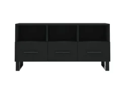 vidaXL TV-Schrank Schwarz 102x36x50 cm Holzwerkstoff Modell 3