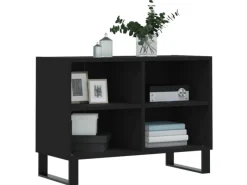 vidaXL TV-Schrank Schwarz 69,5x30x50 cm Holzwerkstoff Modell 2