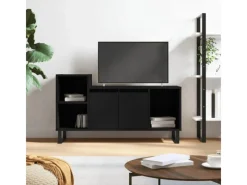 vidaXL TV-Schrank Schwarz 100x35x55 cm Holzwerkstoff Modell 4