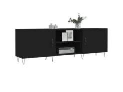 vidaXL TV-Schrank Schwarz 150x30x50 cm Holzwerkstoff Modell 7