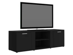 vidaXL TV-Schrank Schwarz 120x34x37 cm Holzwerkstoff