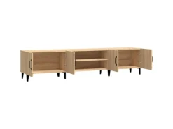 vidaXL TV-Schrank Sonoma-Eiche 180x31,5x40 cm Holzwerkstoff