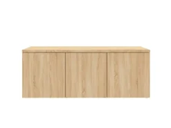 vidaXL TV-Schrank Sonoma-Eiche 80x34x30 cm Holzwerkstoff