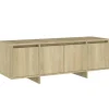 Wohnwände|TV-Wände^vidaXL TV-Schrank Sonoma-Eiche 120x30x40,5 cm Holzwerkstoff