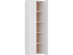Schränke^vidaXL TV-Schrank Weiß 60x32x190 cm Holzwerkstoff
