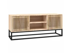 vidaXL TV-Schrank 105x30x45 cm Holzwerkstoff und Eisen