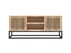 vidaXL TV-Schrank 105x30x45 cm Holzwerkstoff und Eisen