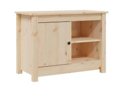 Wohnwände|TV-Wände^vidaXL TV-Schrank 70x36,5x52 cm Massivholz Kiefür