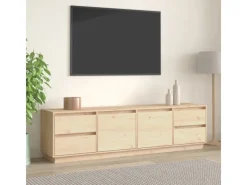 vidaXL TV-Schrank 176x37x47,5 cm Massivholz Kiefür