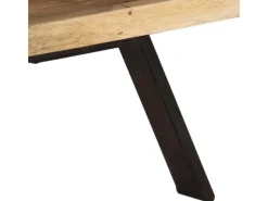 vidaXL TV-Schrank 110x30x40 cm Mango Massivholz