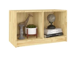 vidaXL TV-Schrank 70x33x42 cm Massivholz Kiefür