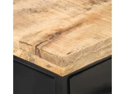 Wohnwände|TV-Wände^vidaXL TV-Schrank 90x30x41 cm Raues Mangoholz