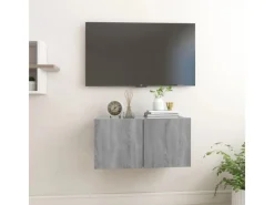 vidaXL TV-Wandschrank Grau Sonoma 60x30x30 cm Holzwerkstoff 1