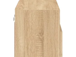 vidaXL TV-Wandschrank Sonoma-Eiche 60x30x30 cm Holzwerkstoff