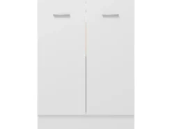 Regal Weiß^vidaXL Unterschrank Weiß 60x46x81,5 cm Holzwerkstoff