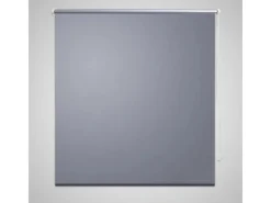 Rollos^vidaXL Verdunkelungsrollo 160 x 230 cm Grau