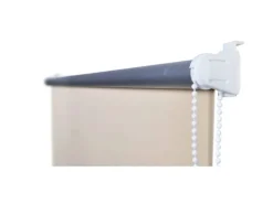 Rollos^vidaXL Verdunkelungsrollo Rollo 120 x 230 cm Grau