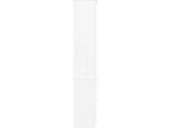 vidaXL Vitrinenschrank ALTA 77x35x186,5 cm Massivholz Kiefer 353950